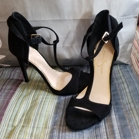 New Jessica Simpson suede heels! 4 inch heels - Picture 1 of 4